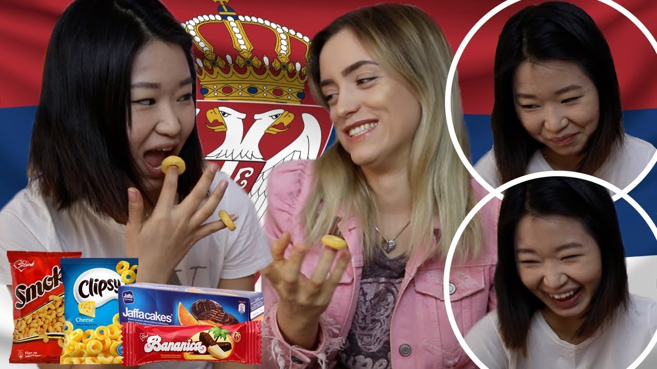 TRYING SERBIAN/BALKAN SNACKS ft. TENZIN