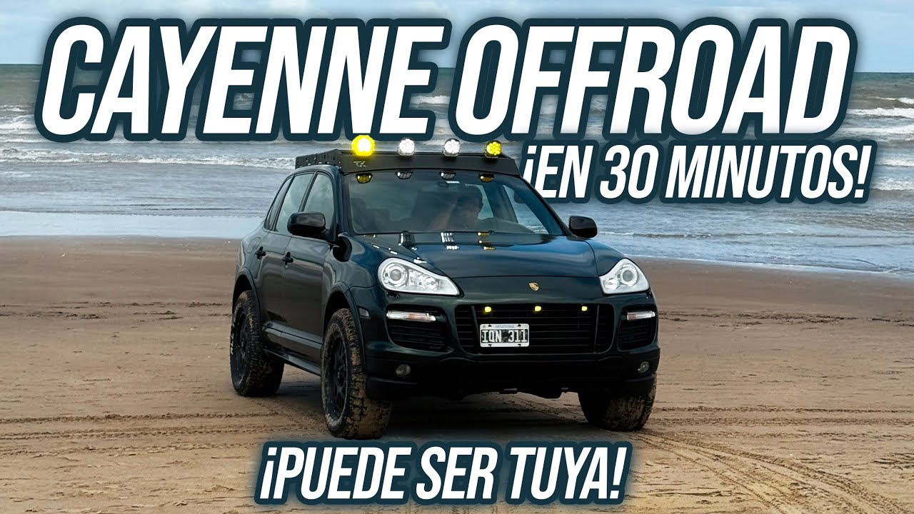 Transformación Porsche Cayenne OFF ROAD en 30 MINUTOS