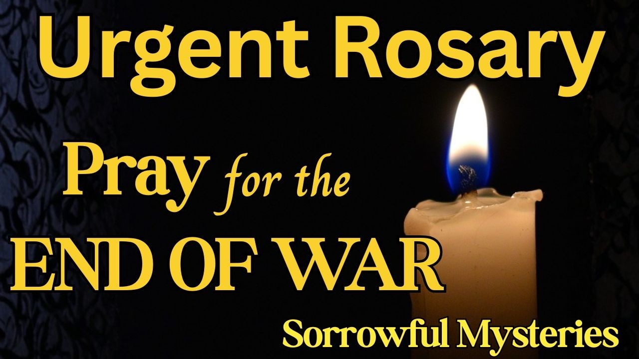 Rosary for Peace in the World | Pray for an End to War | Sorrowful Mysteries
