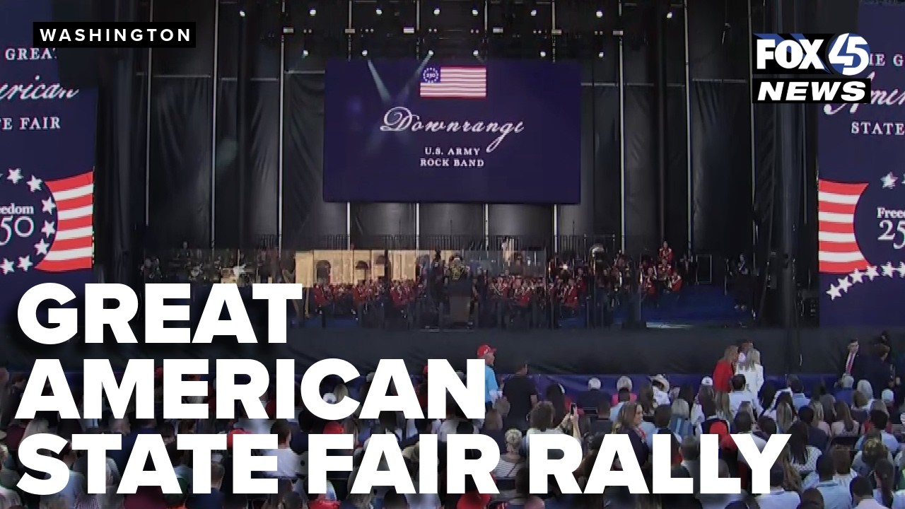WATCH LIVE: Great American State Fair Rally