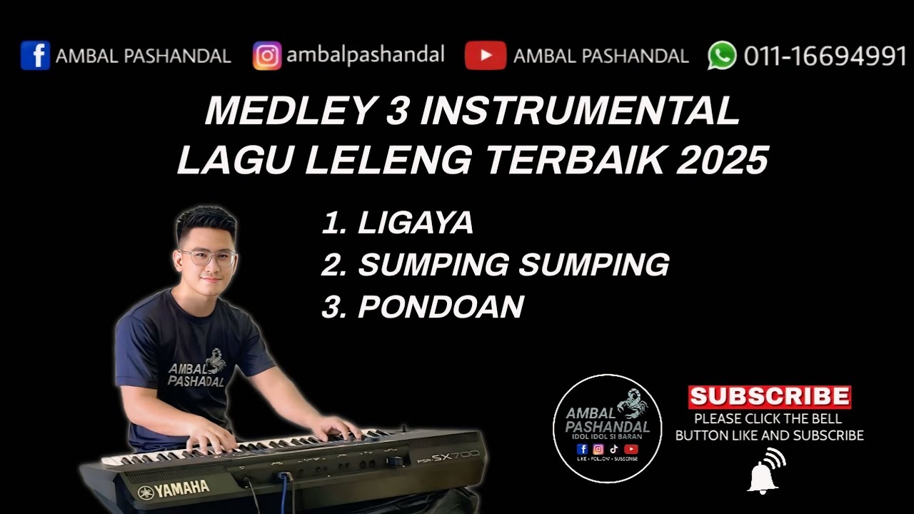 LIGAYA, SUMPING SUMPING & PONDOAN (INSTRUMENTAL) - AZHAR MENONG