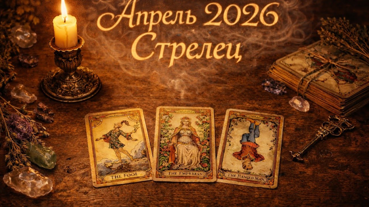 # ♐ СТРЕЛЕЦ ТАРО-ПРОГНОЗ. АПРЕЛЬ 2026. #Работа. Деньги. Личная жизнь. Совет. Гадание на КАРТАХ ТАРО