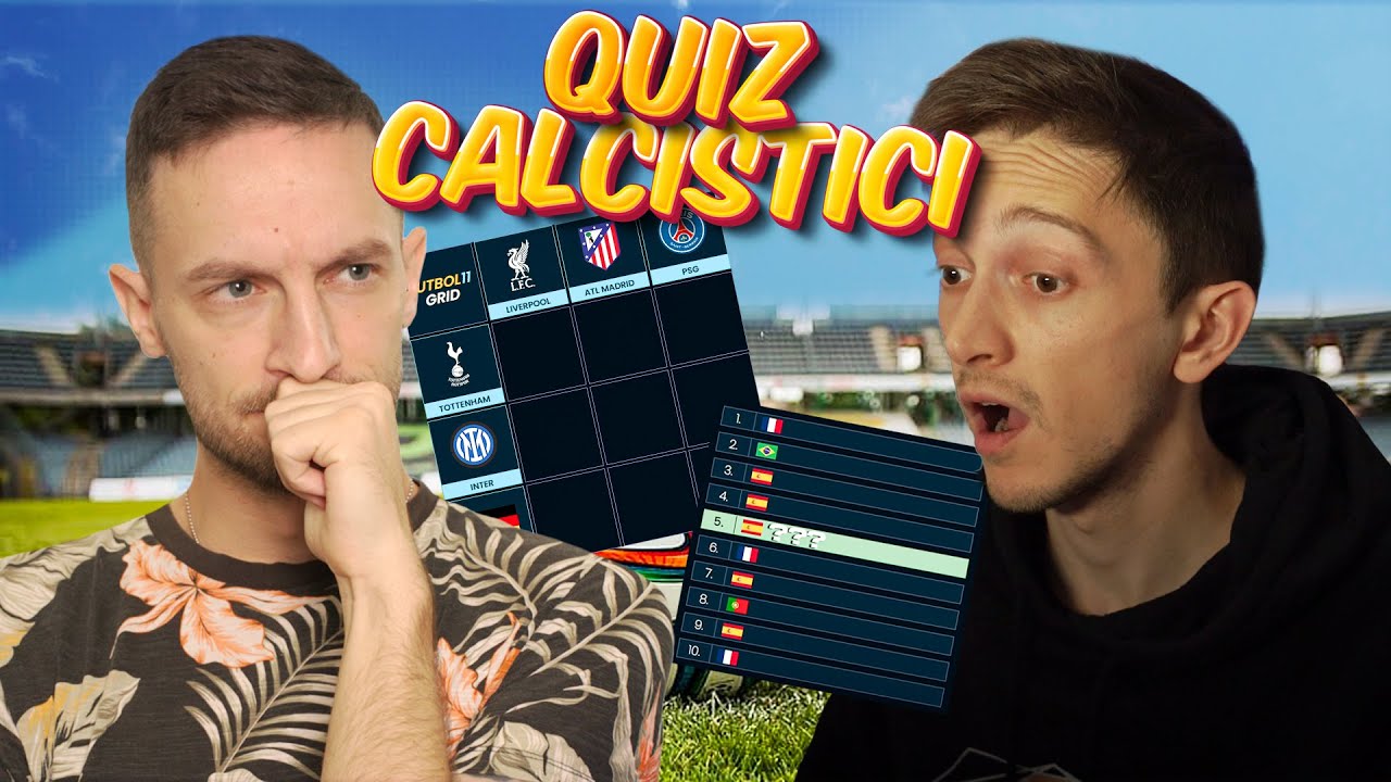 Misuriamo la nostra CONOSCENZA CALCISTICA con dei QUIZ w/Rohn