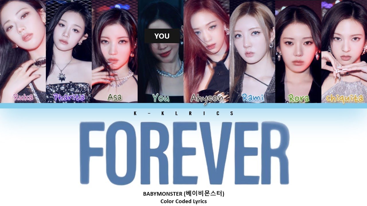 BABYMONSTER (베이비몬스터) 'FOREVER' - You As Member |8 Members| [Karaoke]