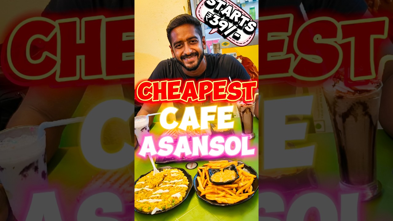 This Shop in Asansol sells every Dish Starting at just ₹40 😍🎉| Drinks Destination #shorts