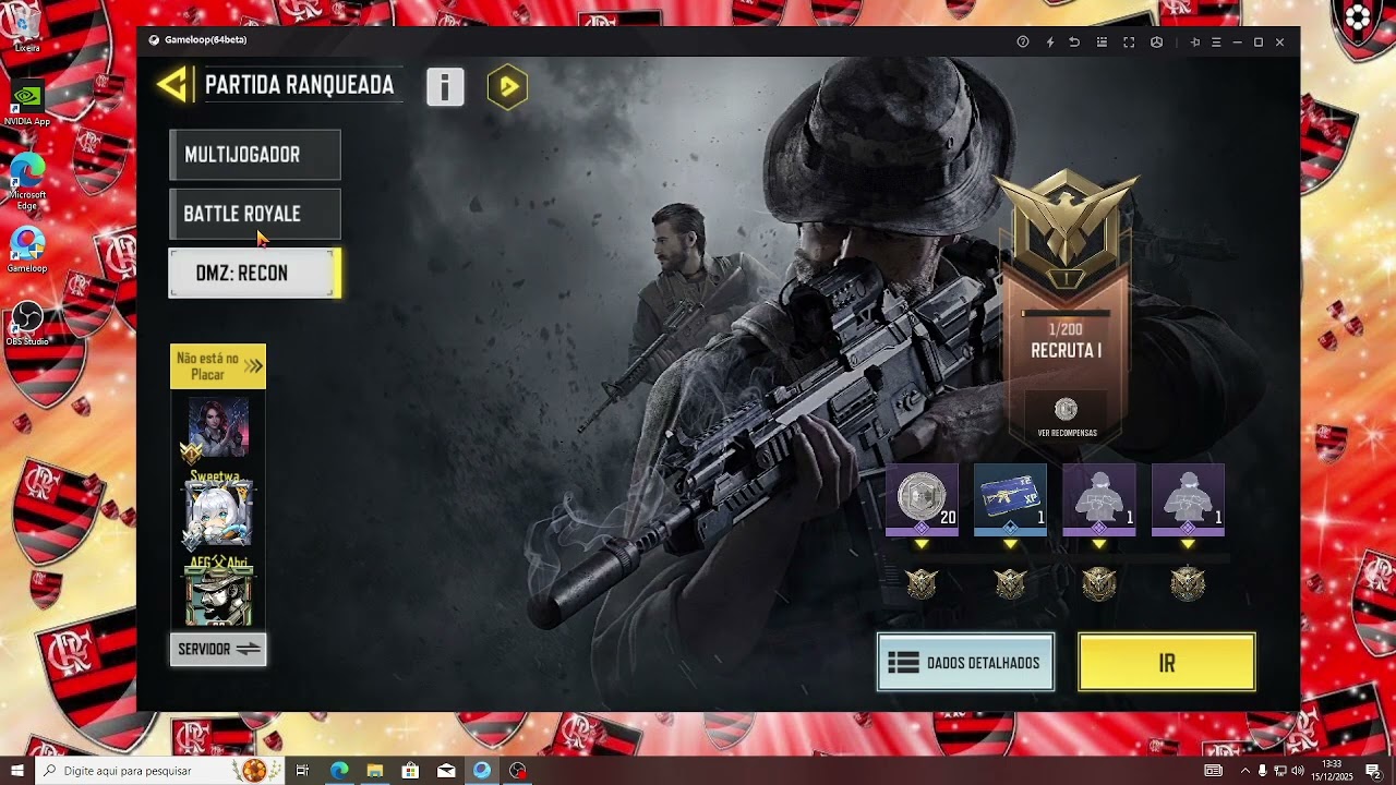 Gamer Loop atualização do COD Mobile, o jogo está fechando sozinho no GameLoop erro resolvido 