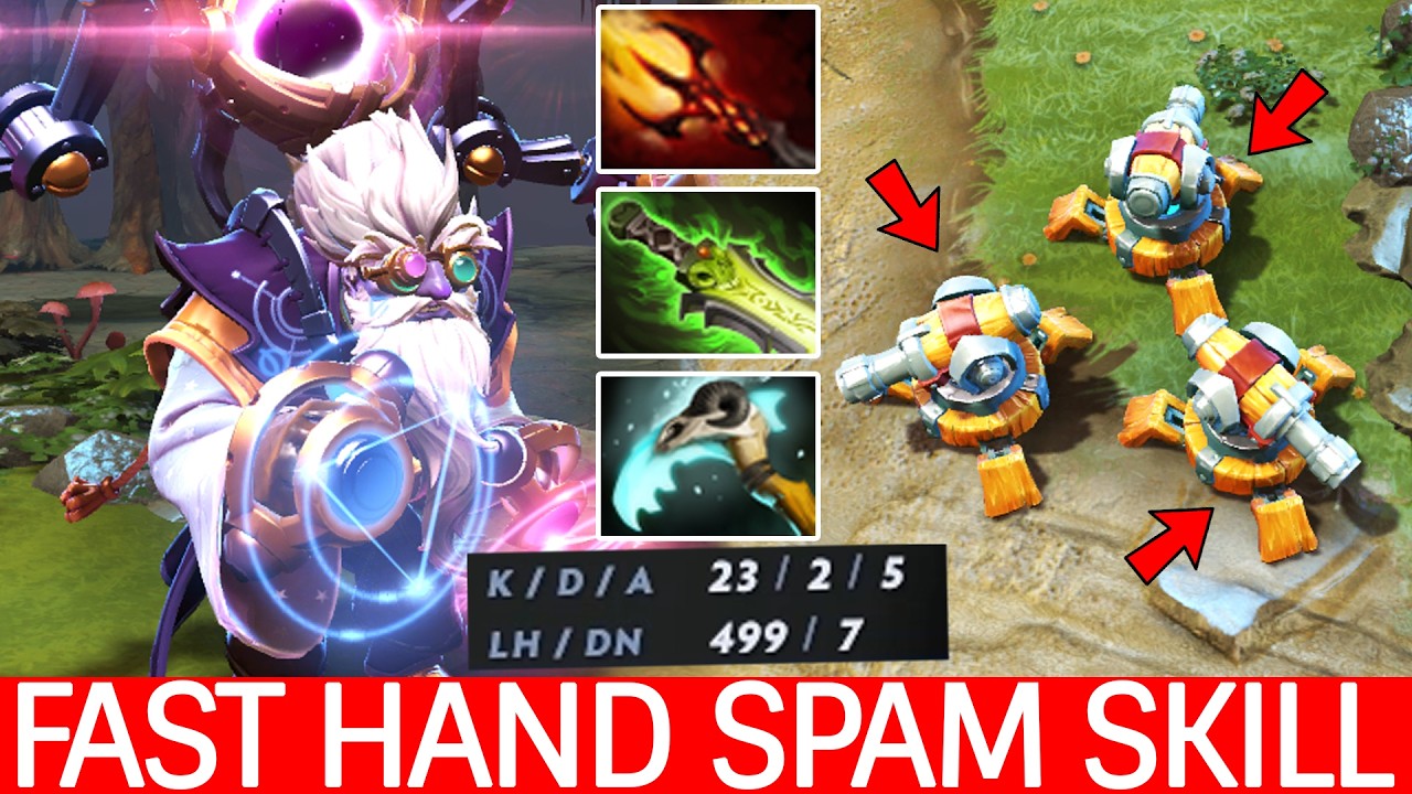 New Style Tinker &ndash; Grandmaster Fast Hand Spam Skill Dota 2