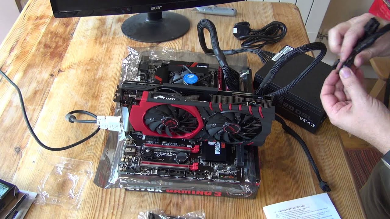 PC Build - Watch me assemble a mid-price gaming PC