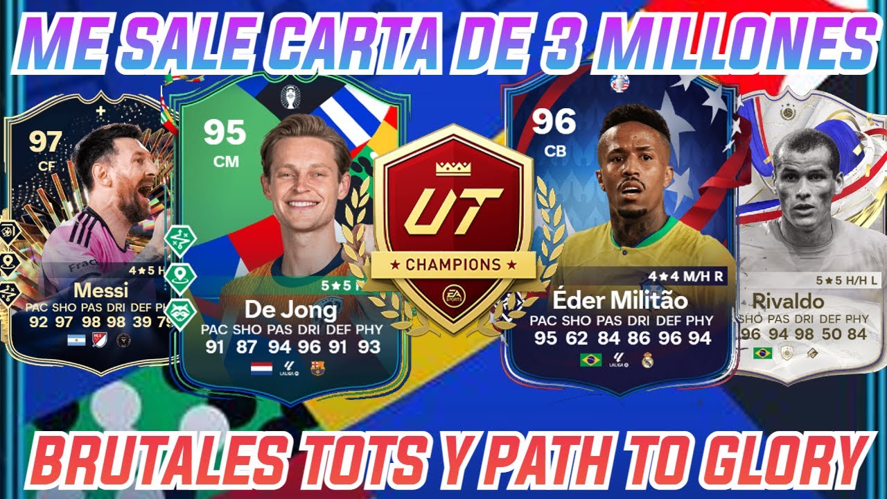 🔥 ME SALE UN TOTS DE 3 MILLONES Y MUCHOS PATH TO GLORY!!! NUEVAS RECOMPENSAS FUTCHAMPIONS BRUTALES!!