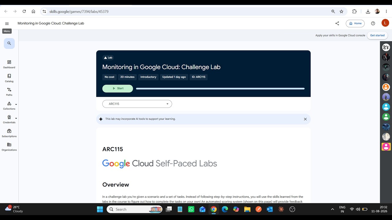 Мониторинг в Google Cloud: Challenge Lab || Решение лабораторной работы || Google Arcade 2026