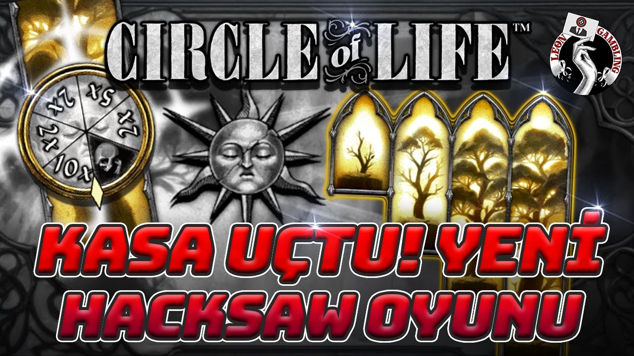 BU OYUNDA BONUSLAR BİTMİYOR! HACKSAW YENİ OYUN | CIRCLE OF LIFE