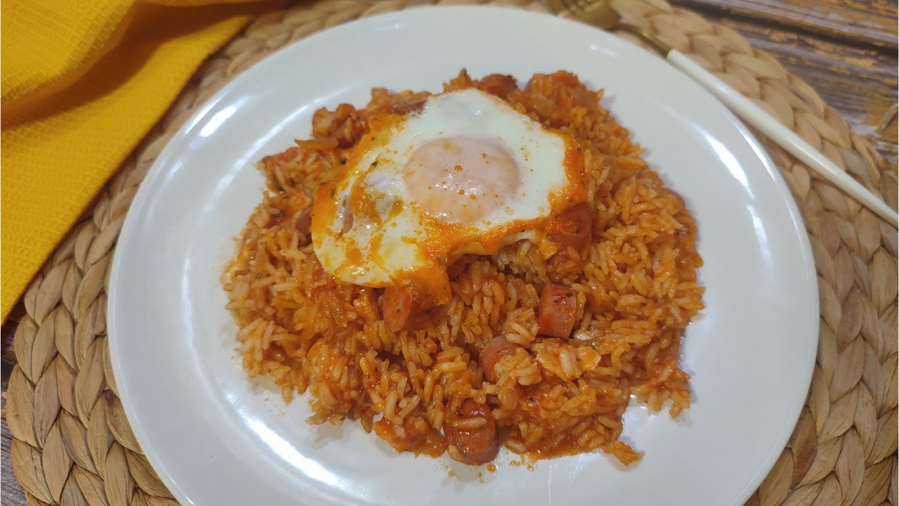 ARROZ A LA CUBANA, En olla GM h deluxe!! simplemente perfecto!.