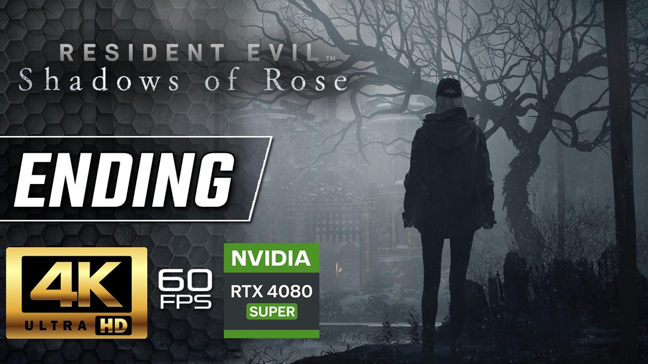 RE8 – Shadows of Rose DLC Gameplay Walkthrough ENDING | 4K 60FPS | PC (RTX 4080) | No Commentary