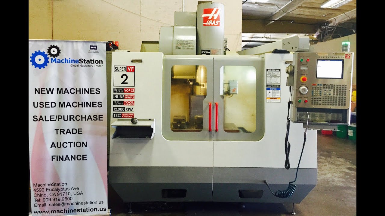 HAAS VF-2SS CNC VERTICAL MILLING MACHINE - 30