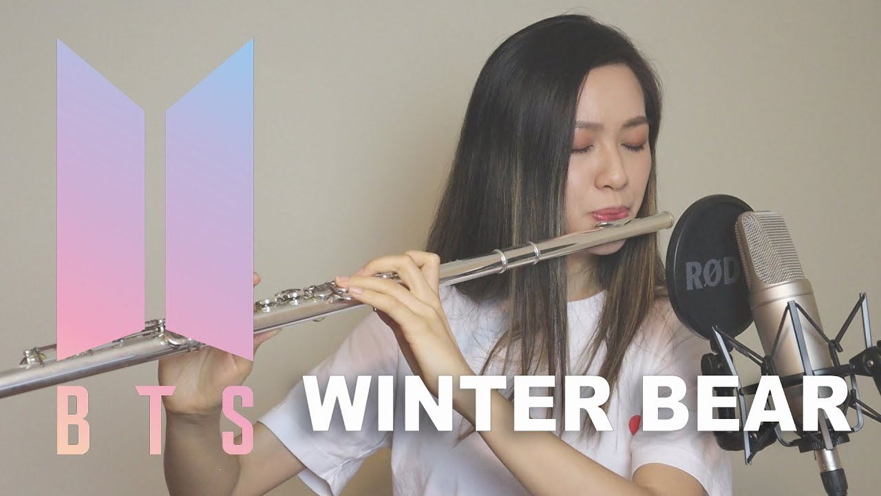 BTS V - Winter Bear [Flutecookies cover]