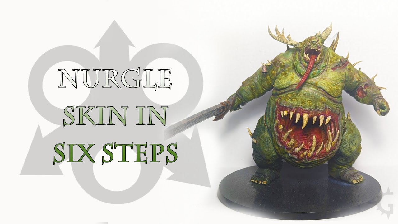 How to Paint Nurgle Skin in Six Easy Steps