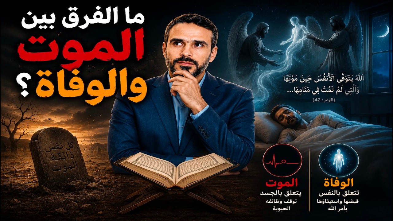 ما الفرق بين الموت والوفاة؟