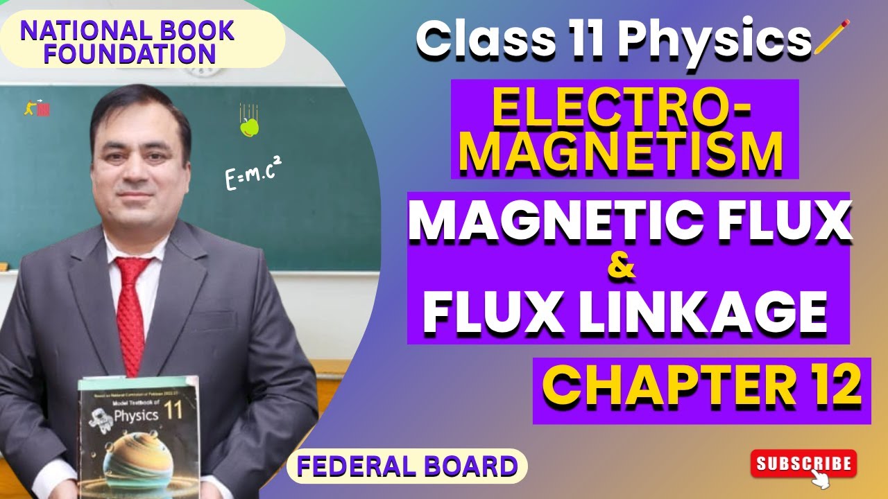 Magnetic Flux & Flux Linkage | Physics 11 Ch 12: Electromagnetism | National Book Foundation