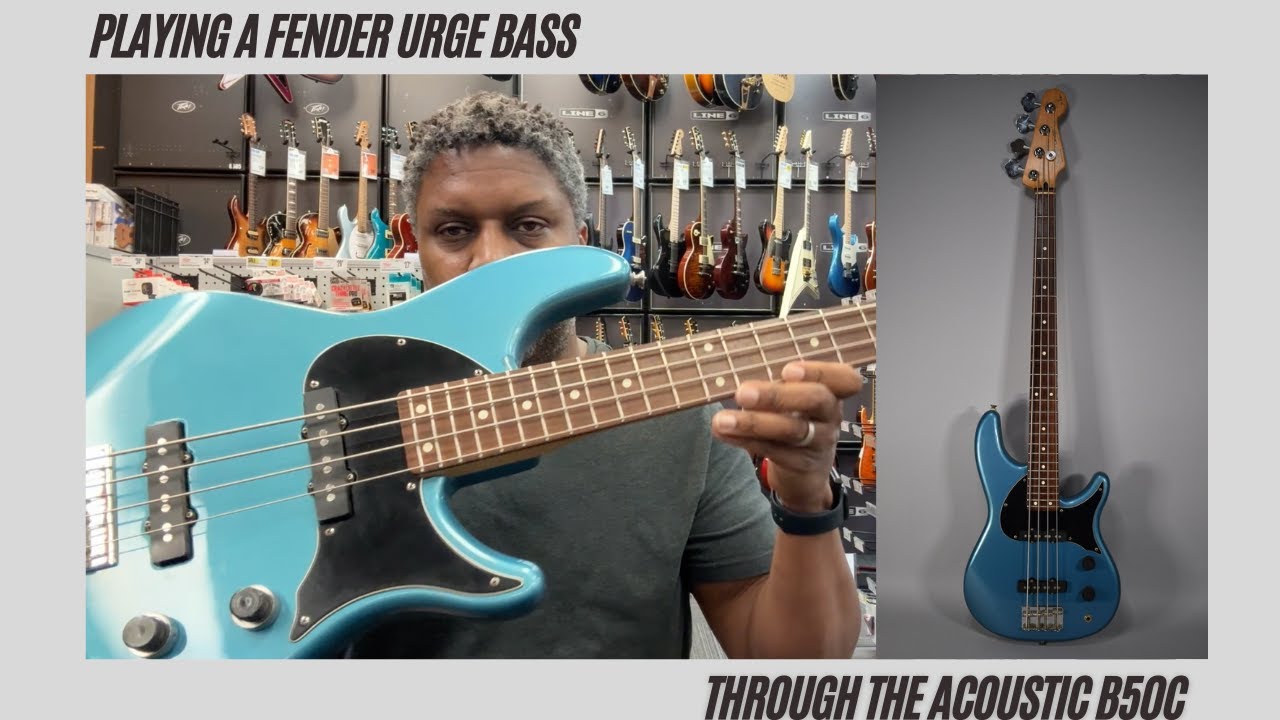 Fender Urge Stu Hamm Bass In-Store Demo