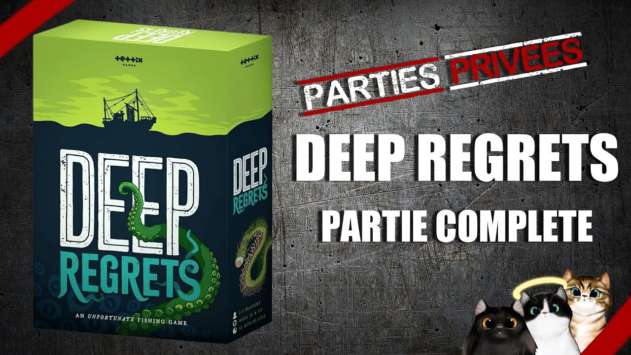 DEEP REGRETS : Règles + Partie complète à 2 JOUEURS | Jeu de société