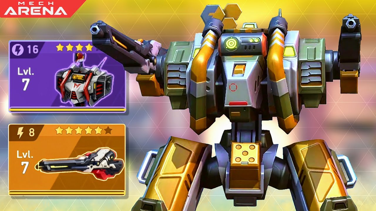 Orion + Tetra Rifle 8 💀| Final Blow Hits HARD! | Mech Arena