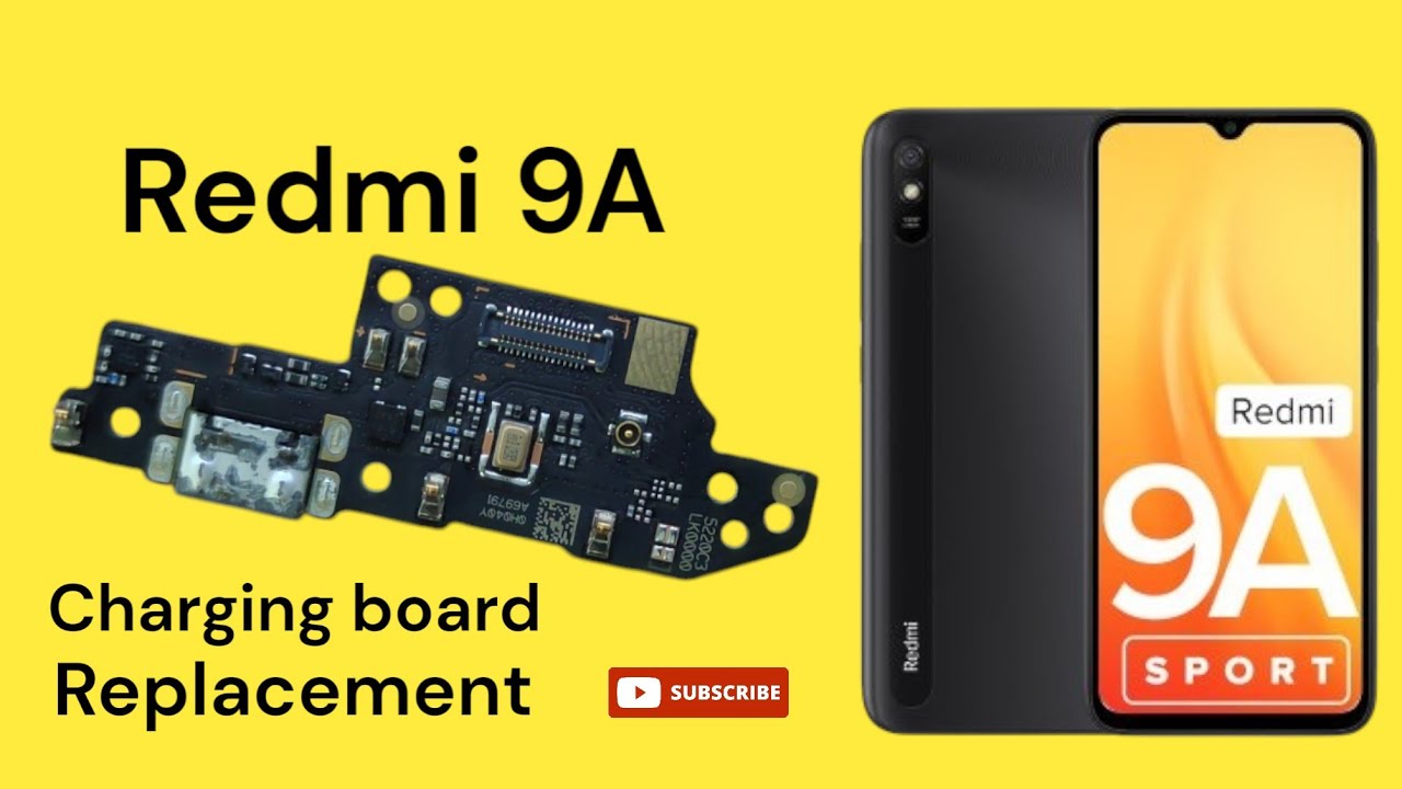 REDMI 9A CHARGING BOARD REPLACEMENT | HOW TO CHANGE REDMI 9A CHARGING BOARD #how #redmi #new