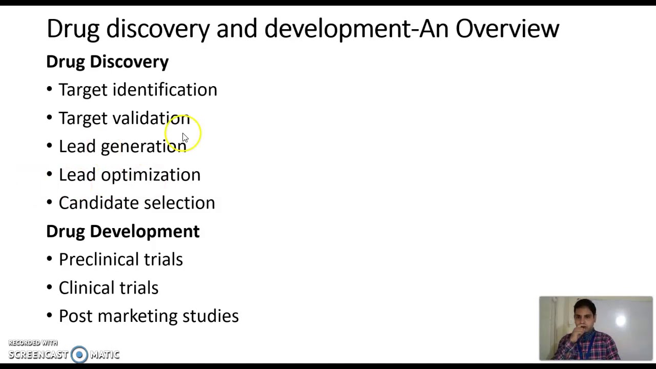 Drug discovery and development: An overview