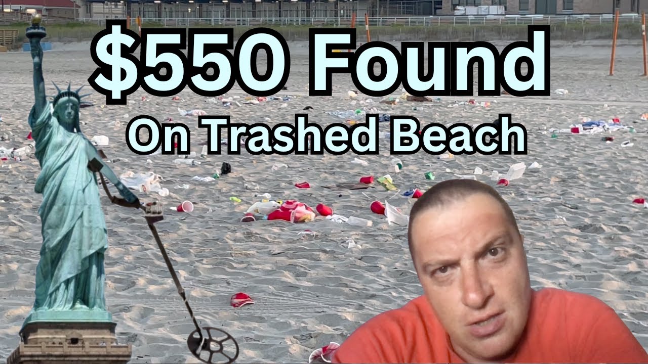 This Beach Had $550 Buried In The Sand