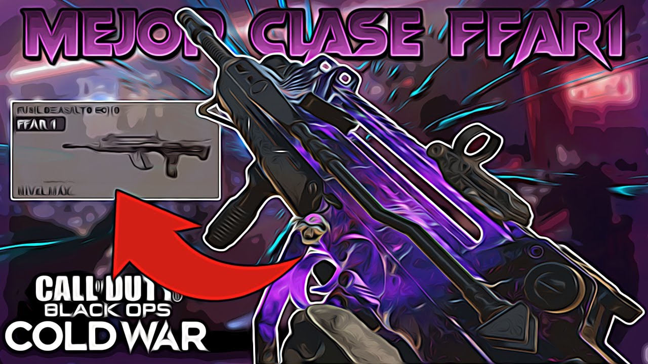 ✅La MEJOR CLASE de la FFAR 1 en COLD WAR! *SIN RETROCESO* | MEJOR CLASE COLD WAR MULTIJUGADOR