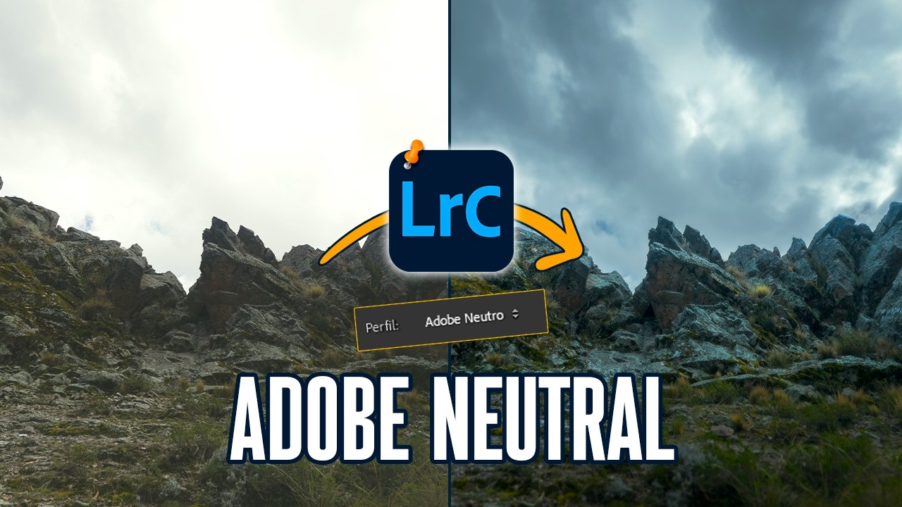 PORQUÉ deberías usar PERFIL NEUTRO en: Lightroom Classic (Tutorial)