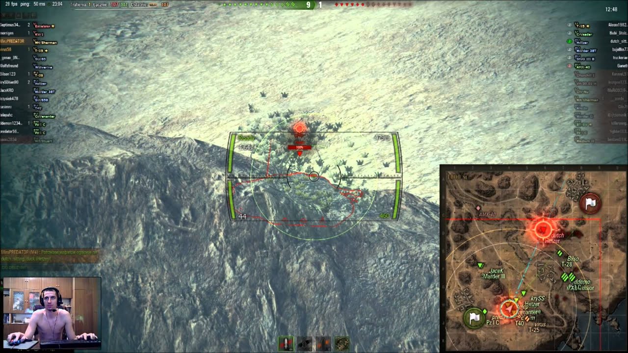 World of Tanks M4 Sherman FAIL ! El Haluf