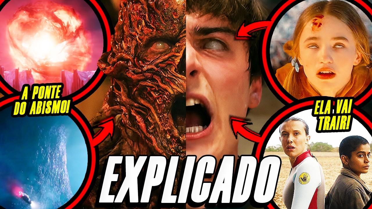 FINAL EXPLICADO STRANGER THINGS 5 VOLUME 2 (MALETA DO VECNA, A MORTE DA ONZE E O SACRIFICIO DO WILL)