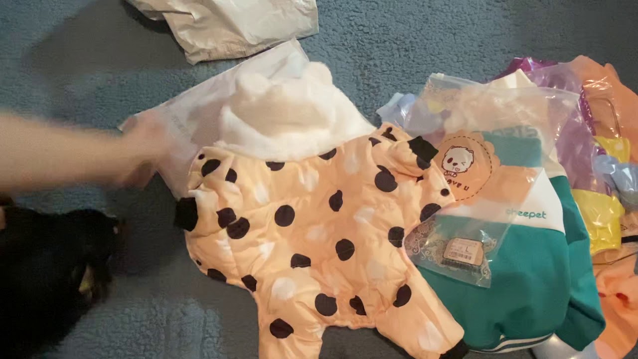 AliExpress. Распаковка посылки с вещами для собак.
