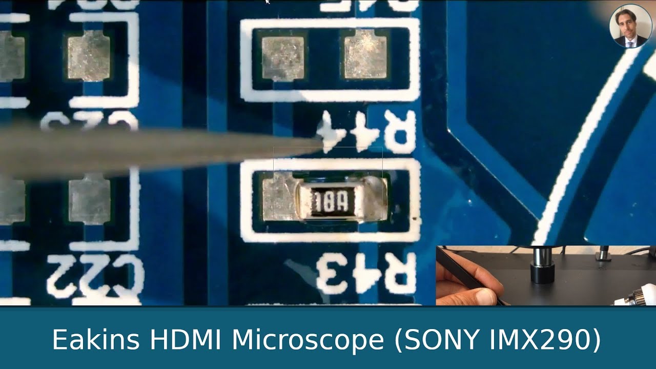 Обзор HDMI-микроскопа Eakins (сенсор SONY IMX290)