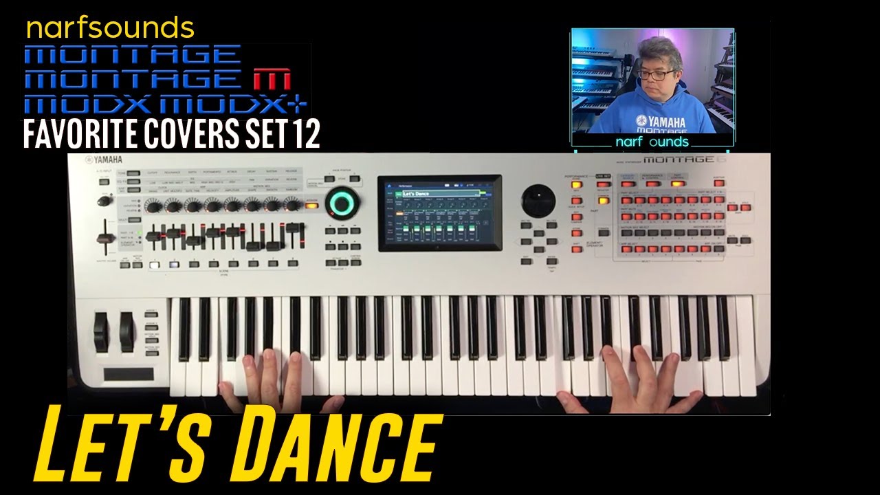 Let's Dance David Bowie| Montage M MODX MODX+ Synth Sounds Favorite Covers Set 12