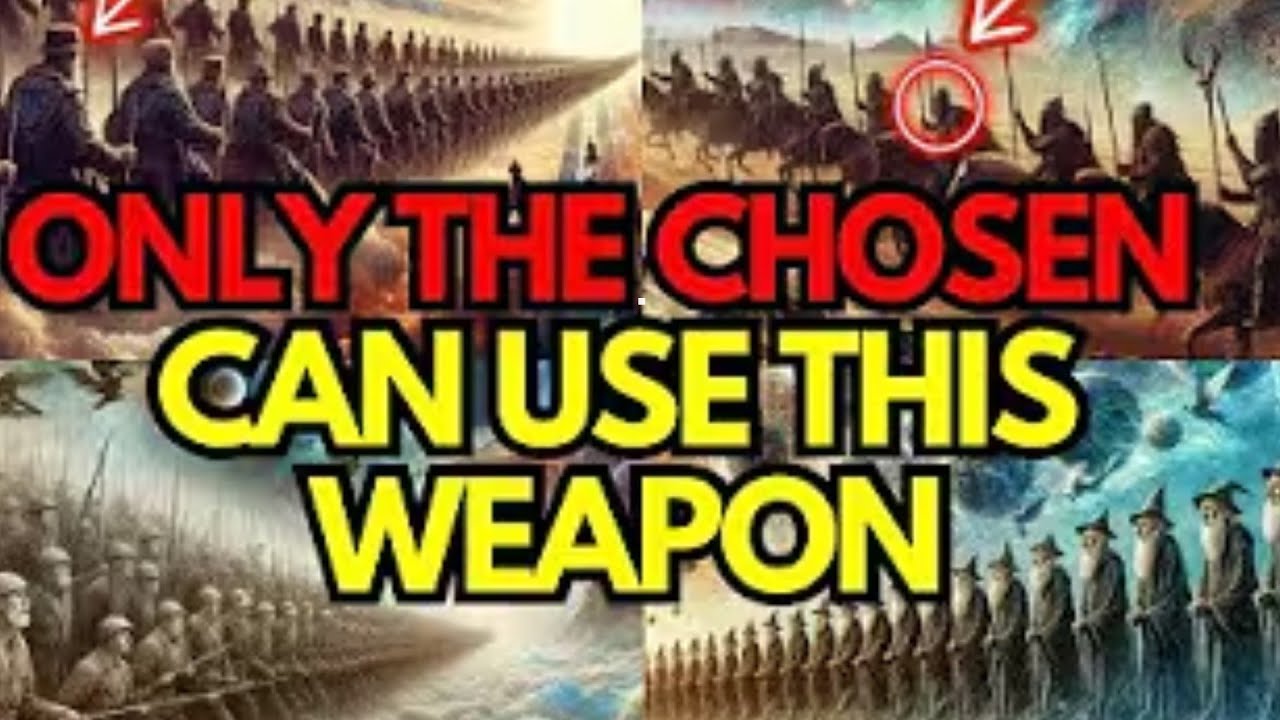 CHOOSEN ONE:GOD SAY'S IF YOU BELIEVE JESUS THAN YOU WILL RECEIVED THIS WEAPON 