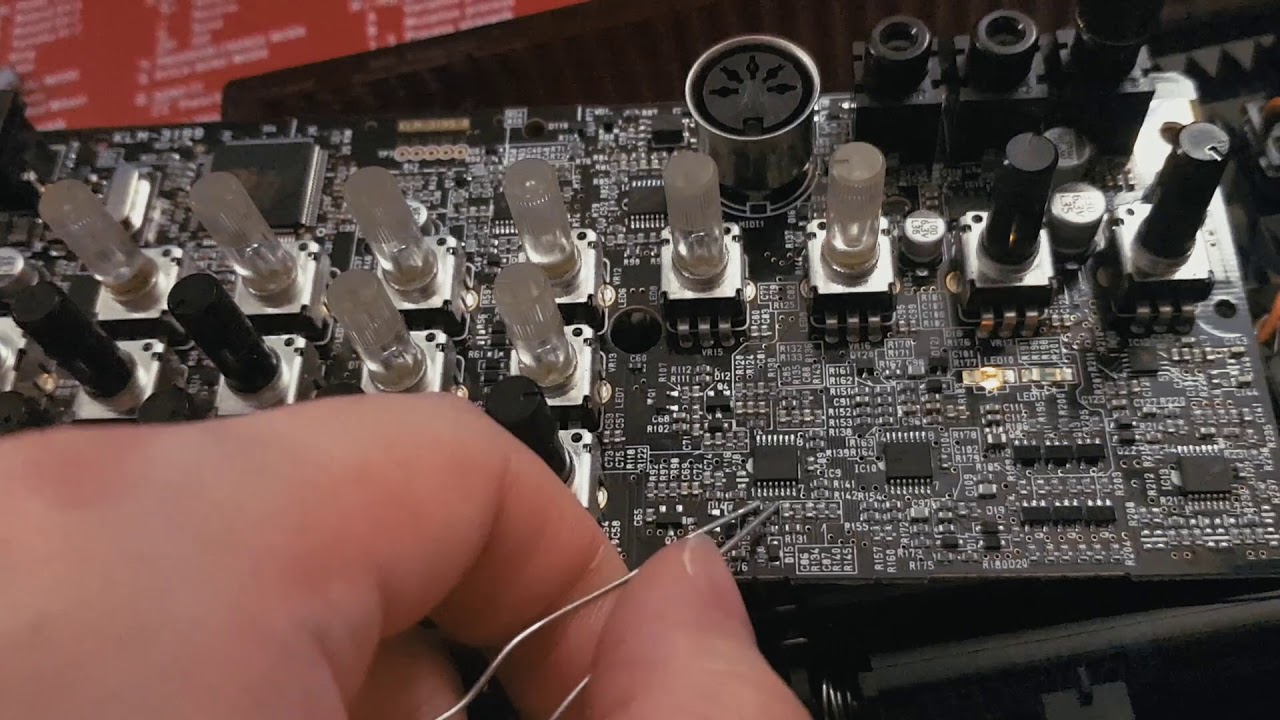 Volca Beats Snare mod sound difference.