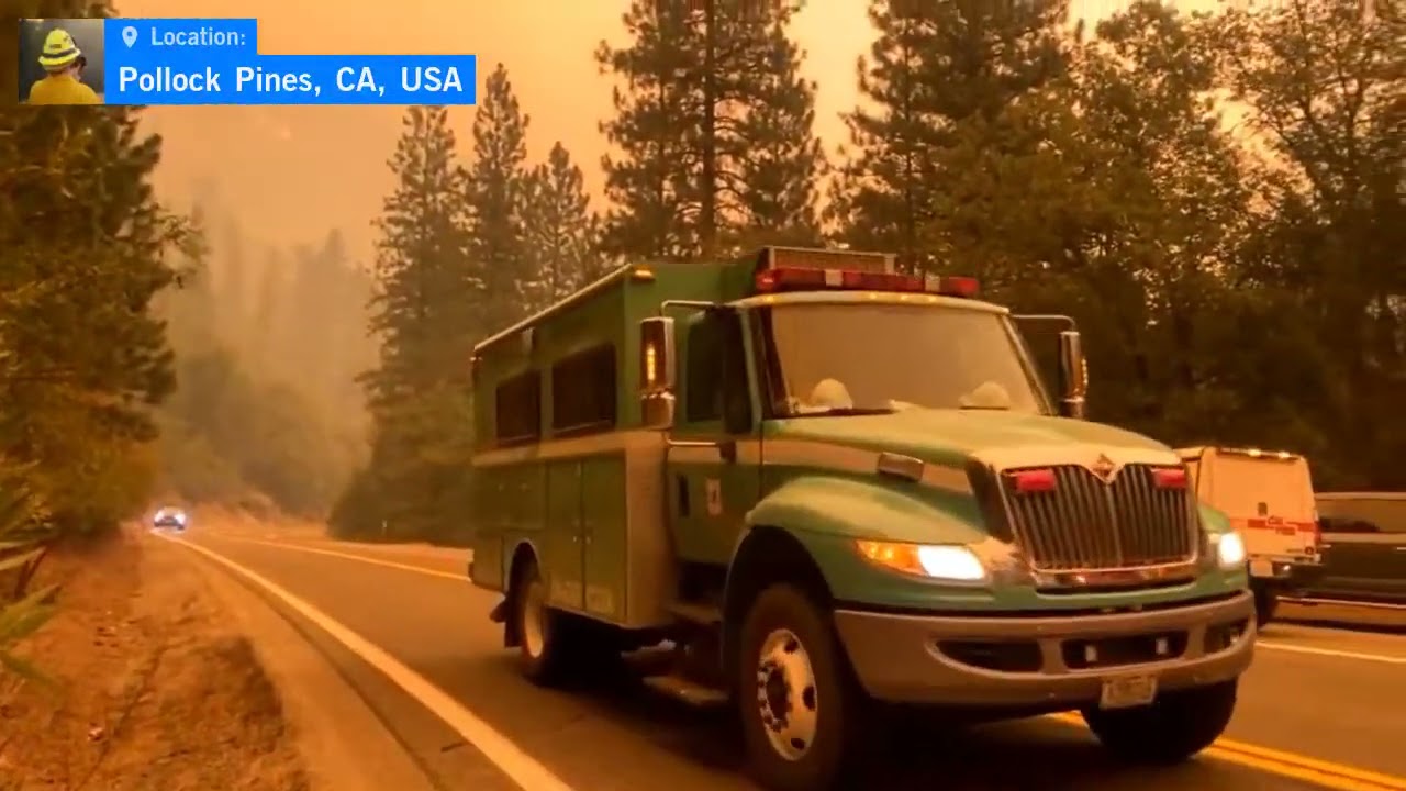 Caldor Fire Hwy 50 | by: 564 FIRE