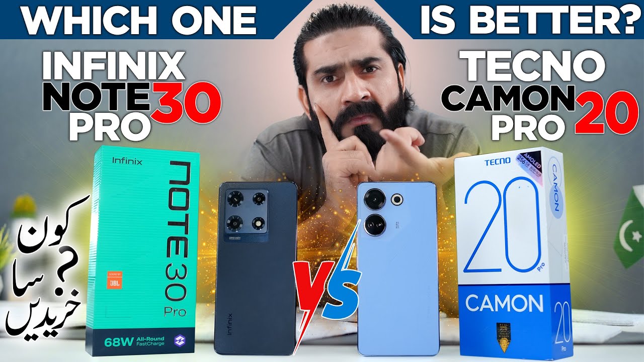 Infinix Note 30 Pro VS Tecno Camon 20 Pro | Detailed Comparison | Which One You Should Buy !!🤔🤔