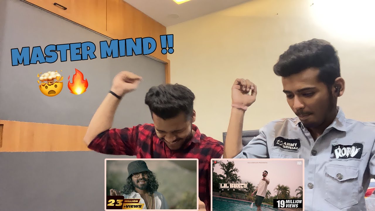 CHUSAMBA - EMIWAY BANTAI X LIL BUNTY - KR$NA (EXPLICIT) I JK BROWS REACTION I