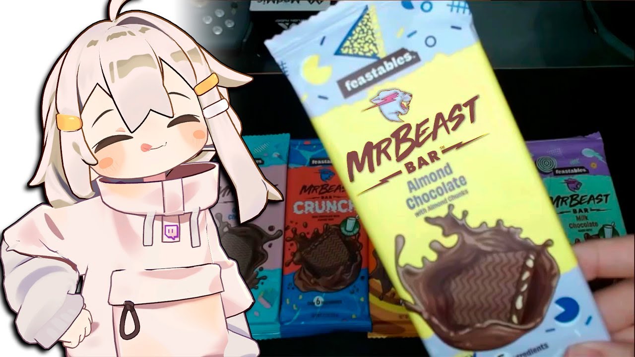 Probando los chocolates de MR BEAST | GamsterGaming