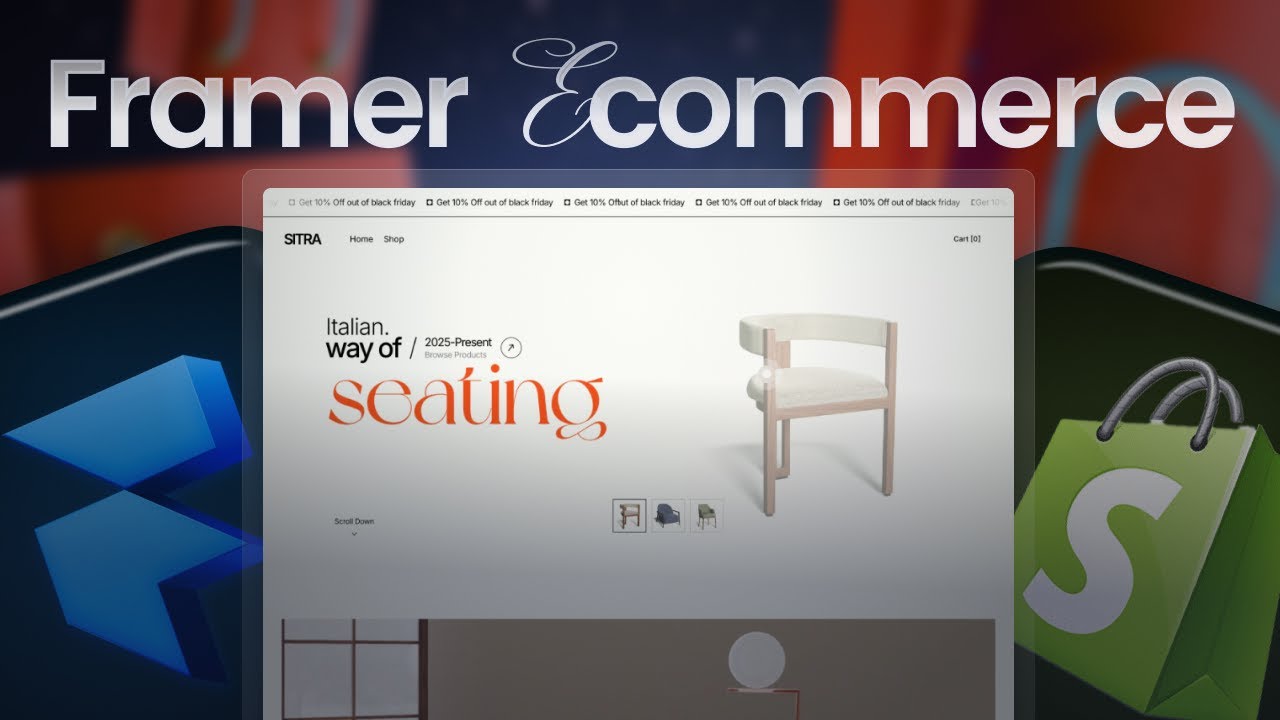 Best & Easy Way to Build E-commerce With Framer