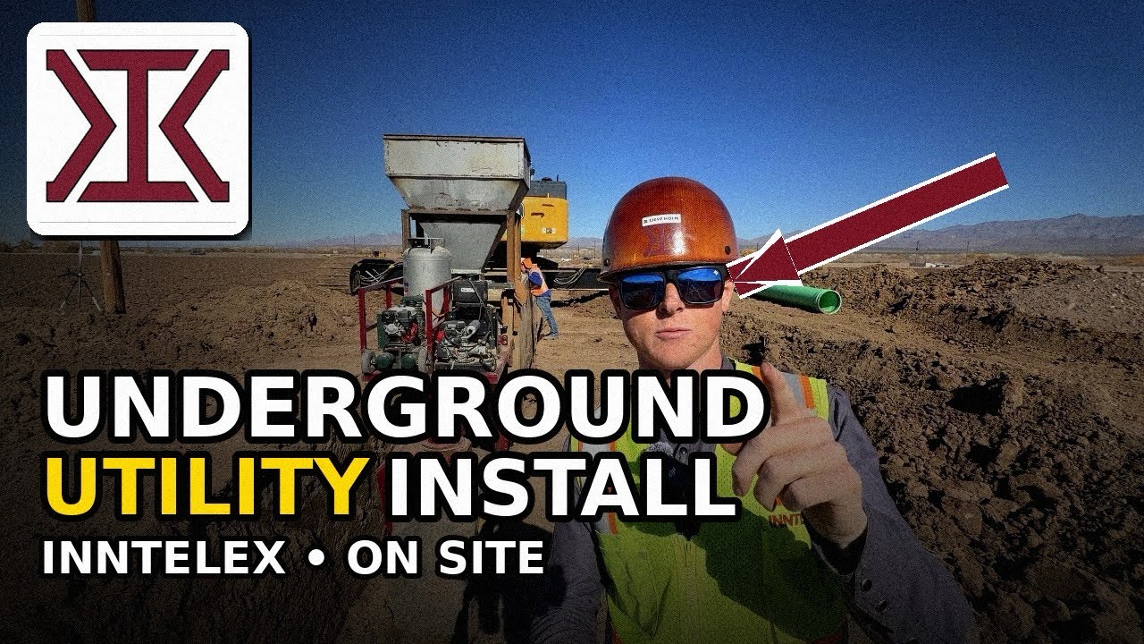 Underground Utility Install 