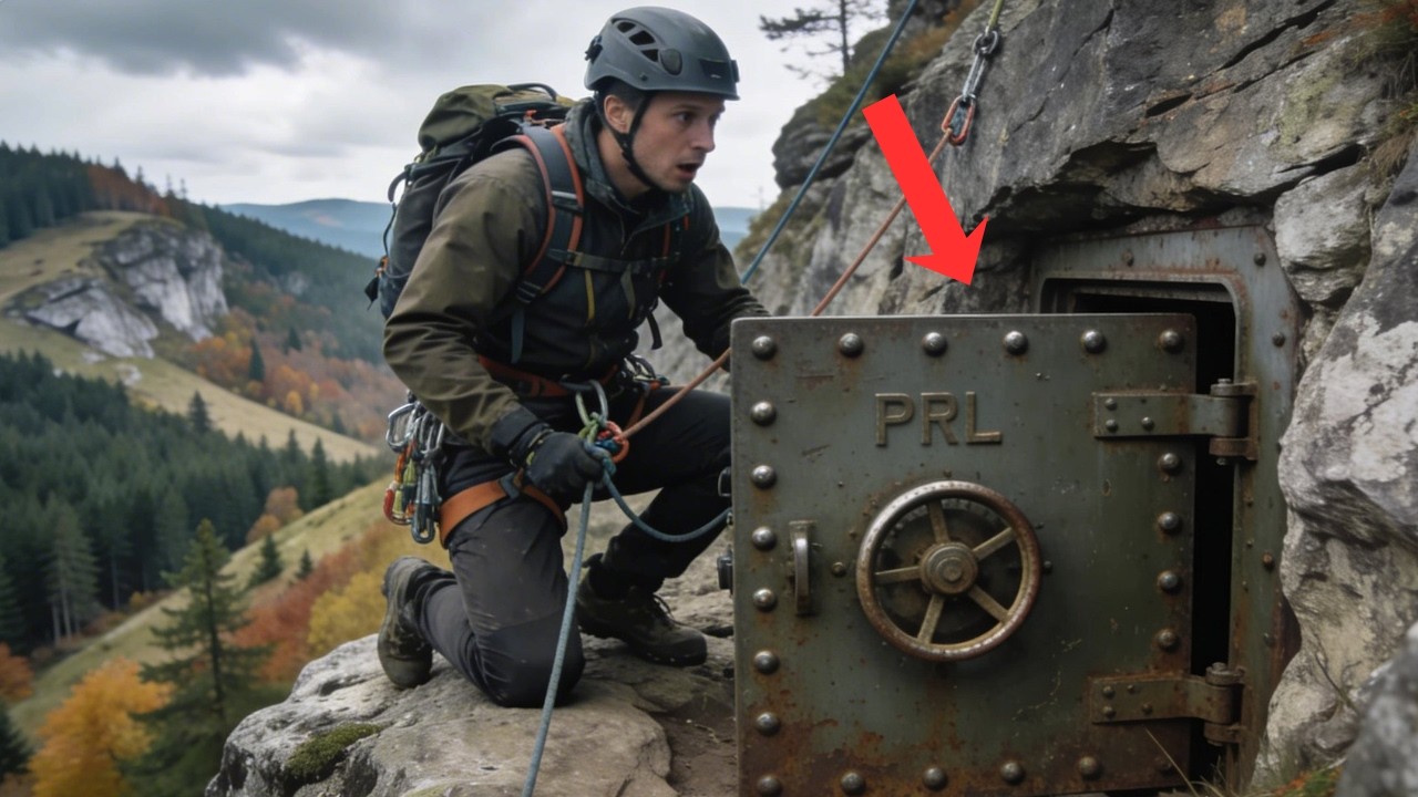 Alpinista zauważył żelazne drzwi w skale — gdy je otworzył, nie był gotowy na to, co zobaczył...