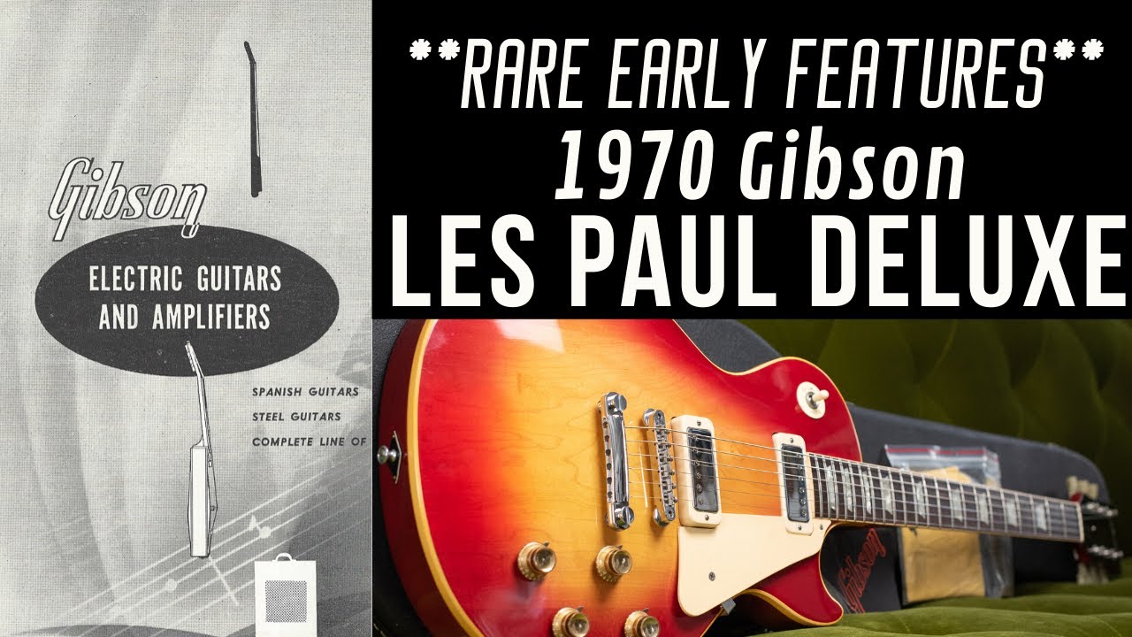 Vintage Gibson Les Paul Deluxe (1970?!) |  Rare Early Features