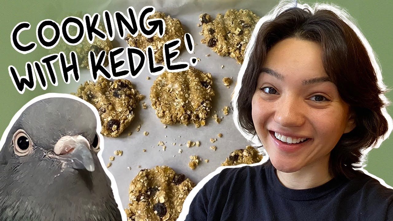 Baking With My Bird! | COOKING WITH KEDLE