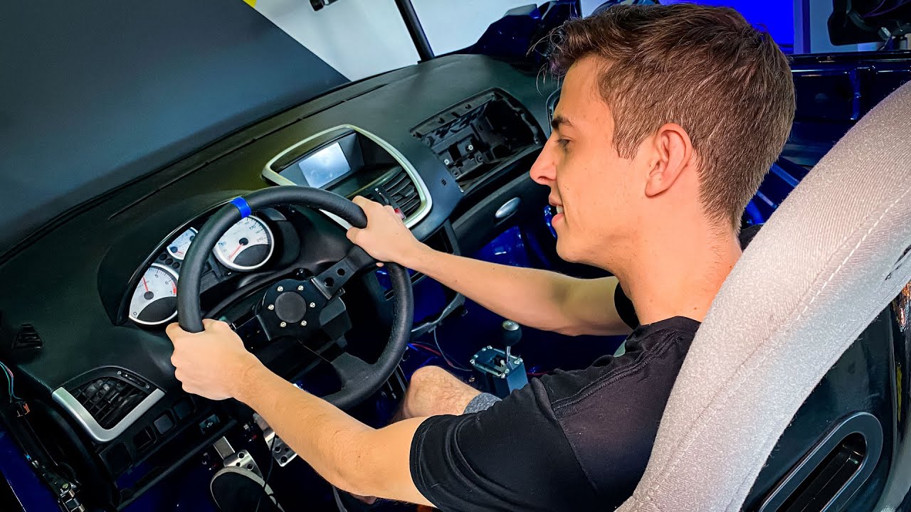 Instalei o volante do COCKPIT com perfeição