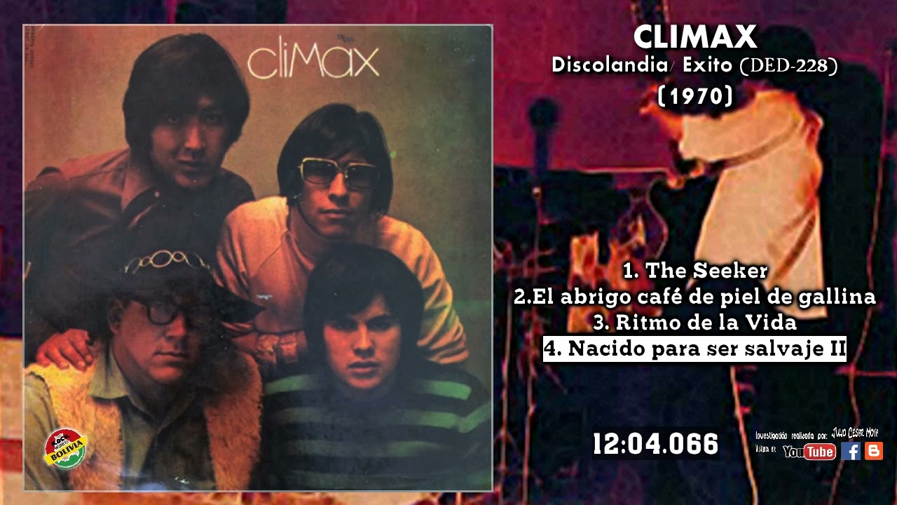 CLIMAX (1970). Disco Completo