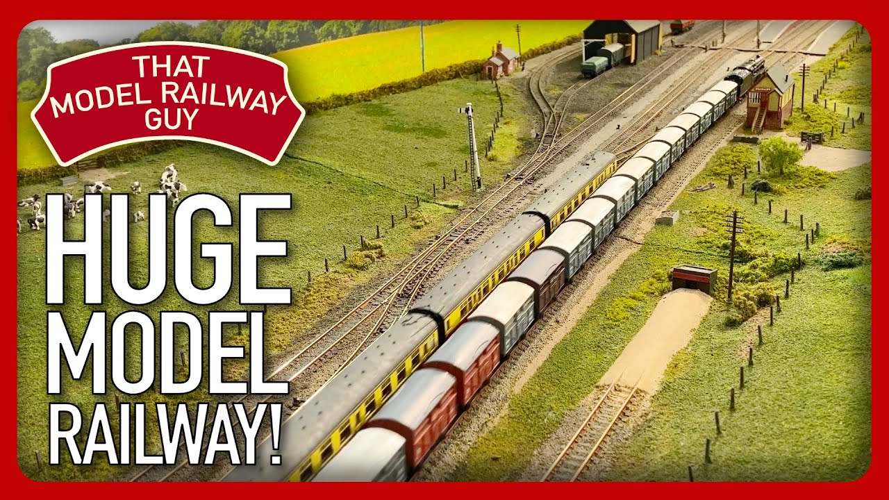 This HUGE Model Railway Is Mind-Blowing! - Brinklow, A N Gauge Exhibition Layout