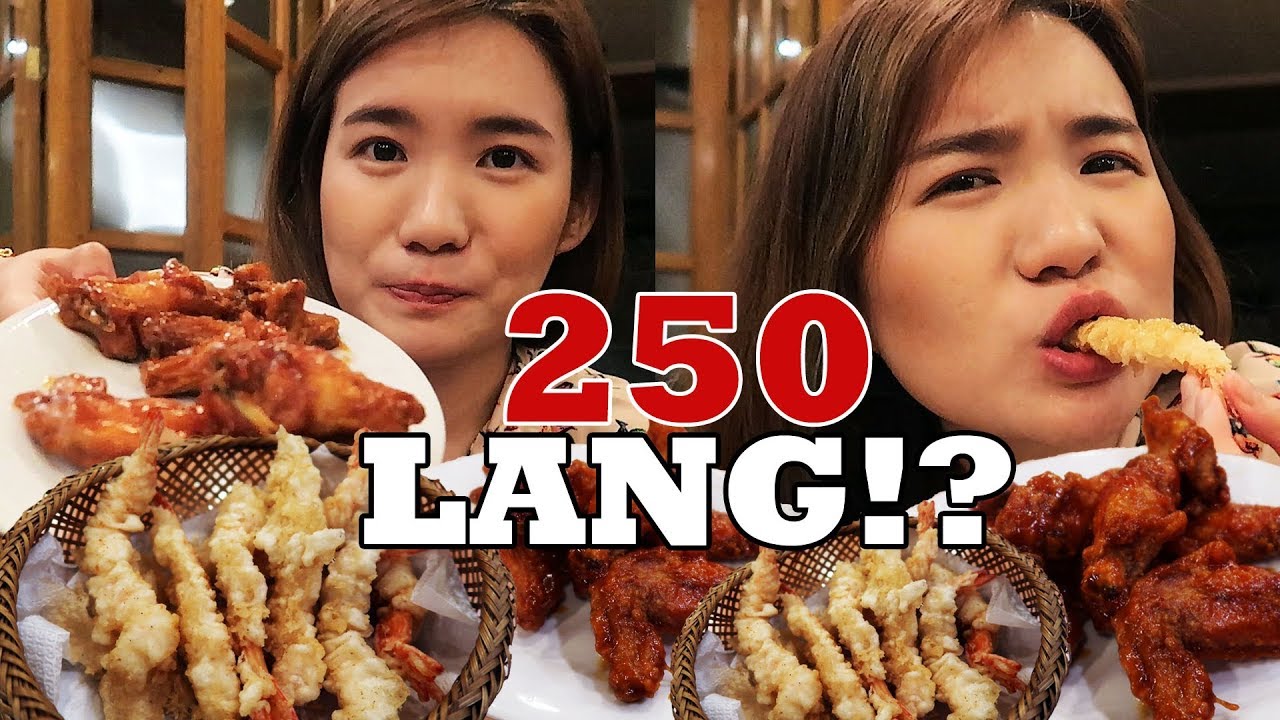 UNLI TEMPURA AND WINGS FOR 250 PESOS!? SULIT BA?? | Toni Sia